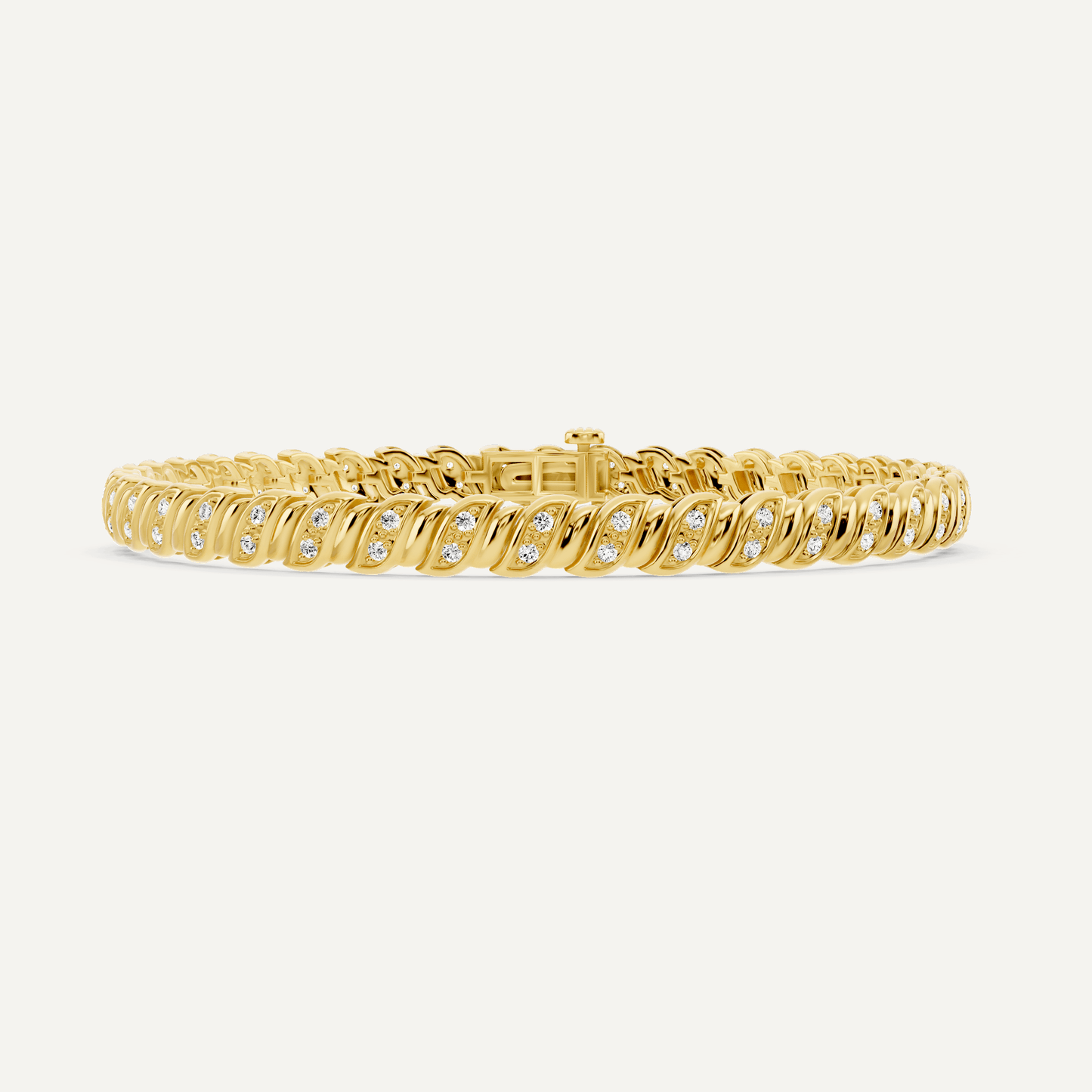1/2 ctw Round Diamond Beleved S Fashion Bracelet - Lotus Diamond