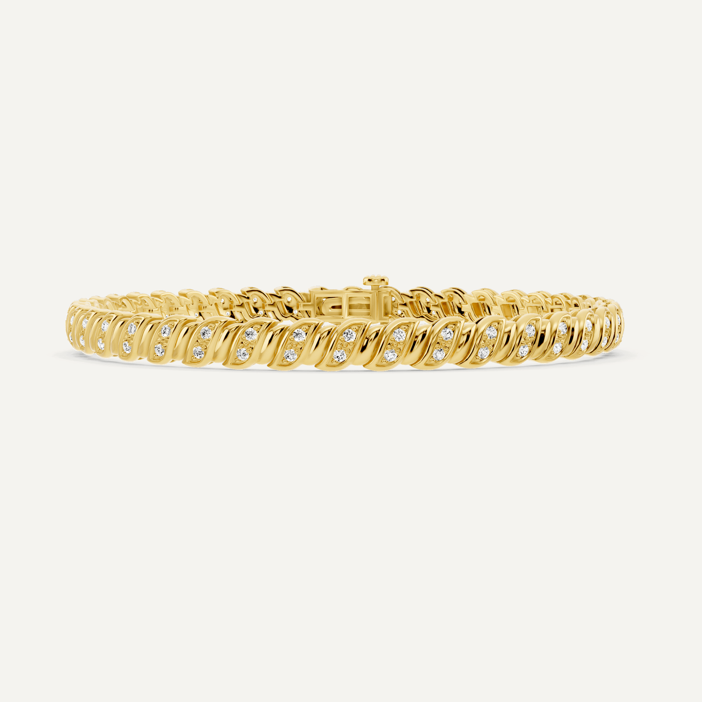 1/2 ctw Round Diamond Beleved S Fashion Bracelet - Lotus Diamond