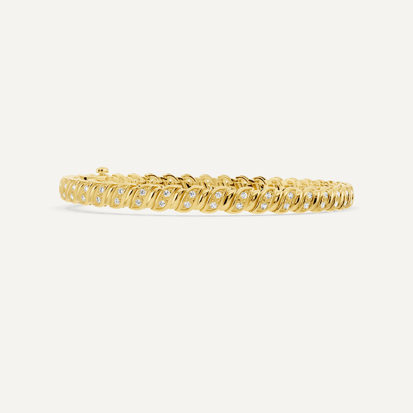 1/2 ctw Round Diamond Beleved S Fashion Bracelet - Lotus Diamond