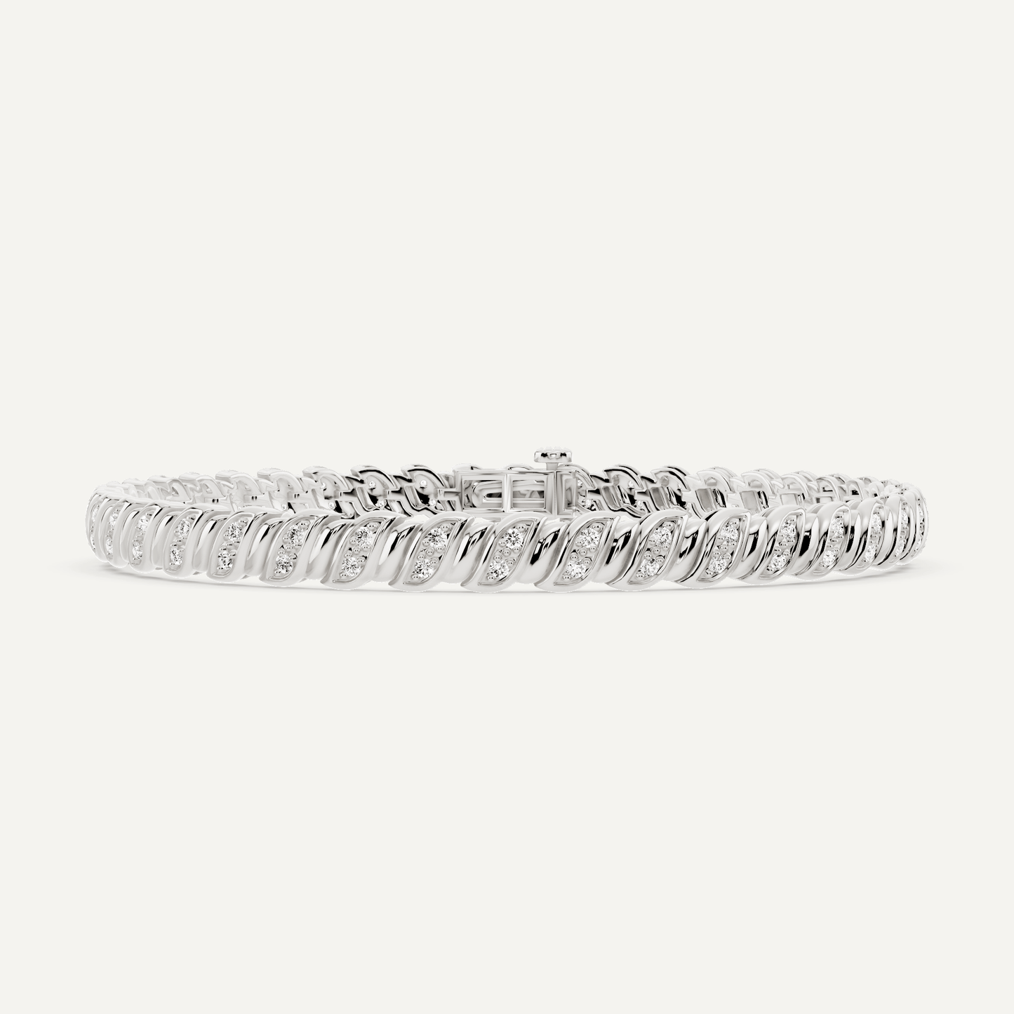 1/2 ctw Round Diamond Beleved S Fashion Bracelet - Lotus Diamond