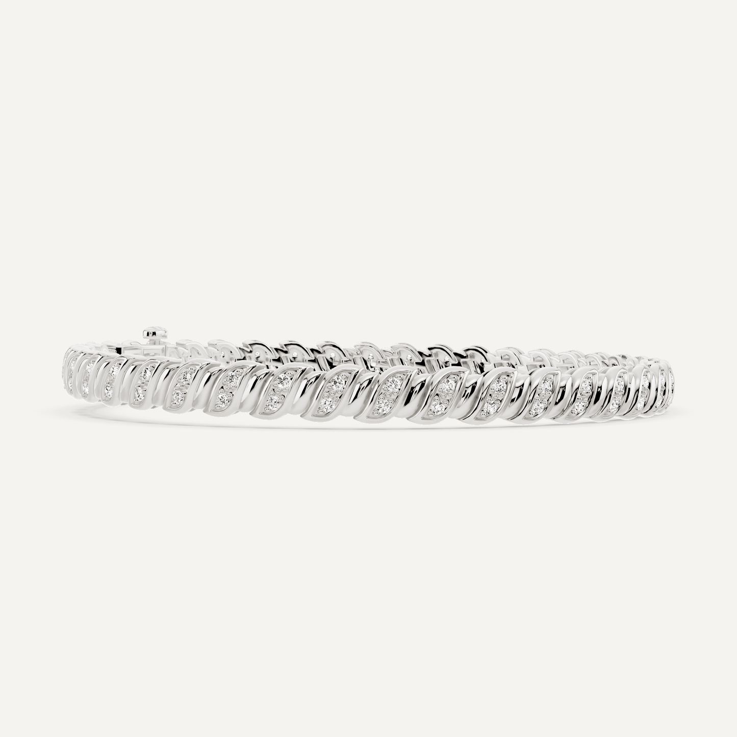 1/2 ctw Round Diamond Beleved S Fashion Bracelet - Lotus Diamond