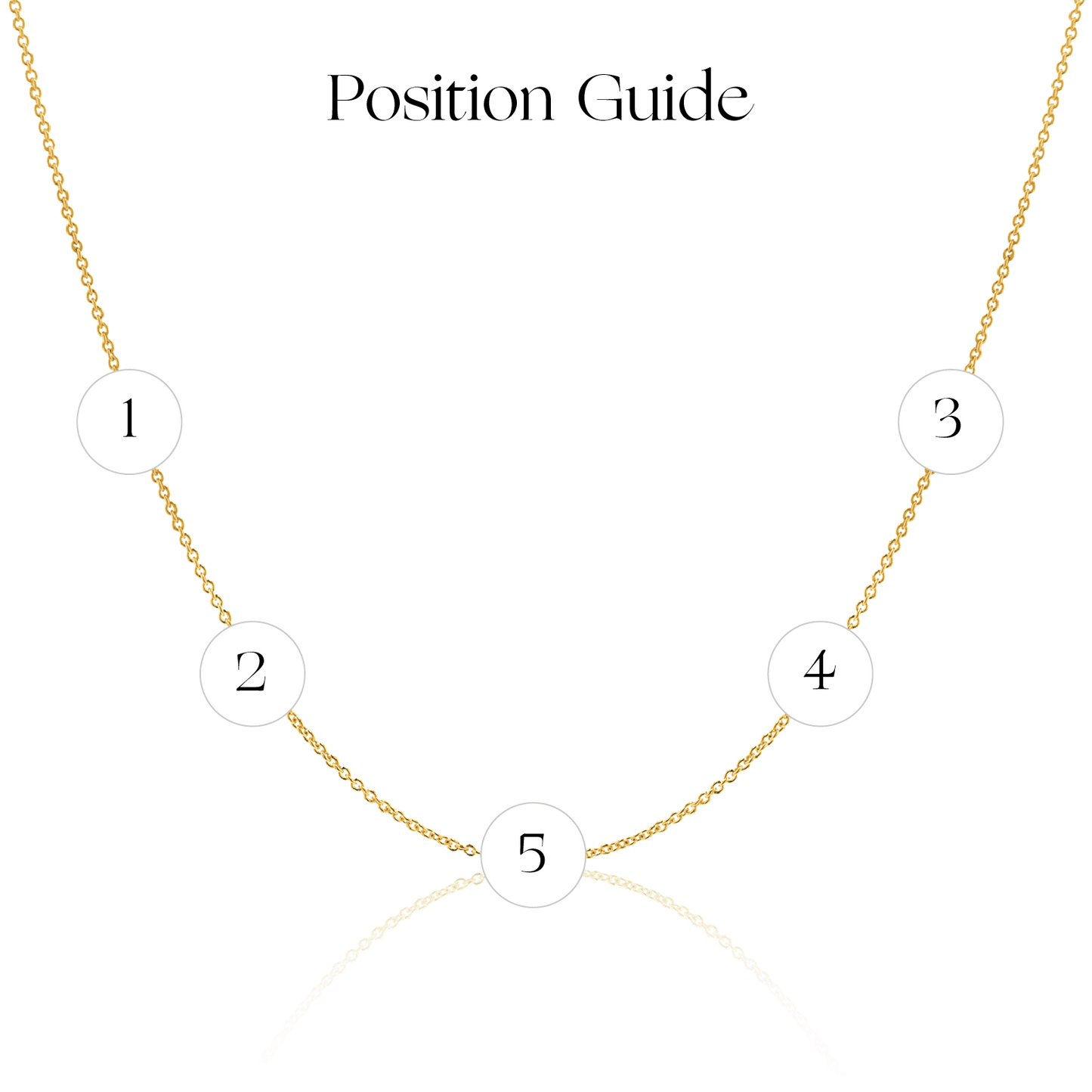 14K Gold Asymmetrical Multi Initial Necklace - Lotus Diamond