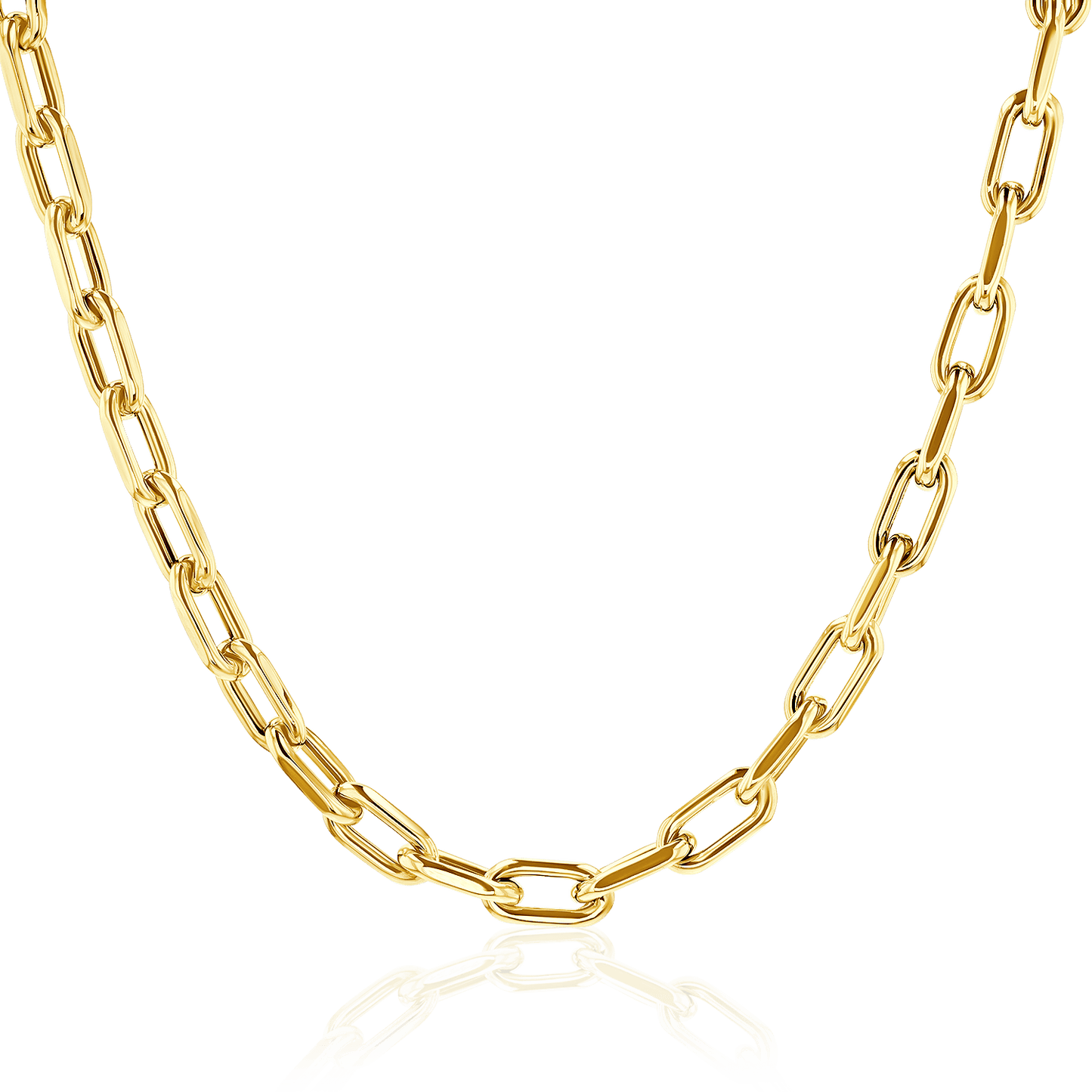14K Grand Beverly Chain Necklace - Lotus Diamond