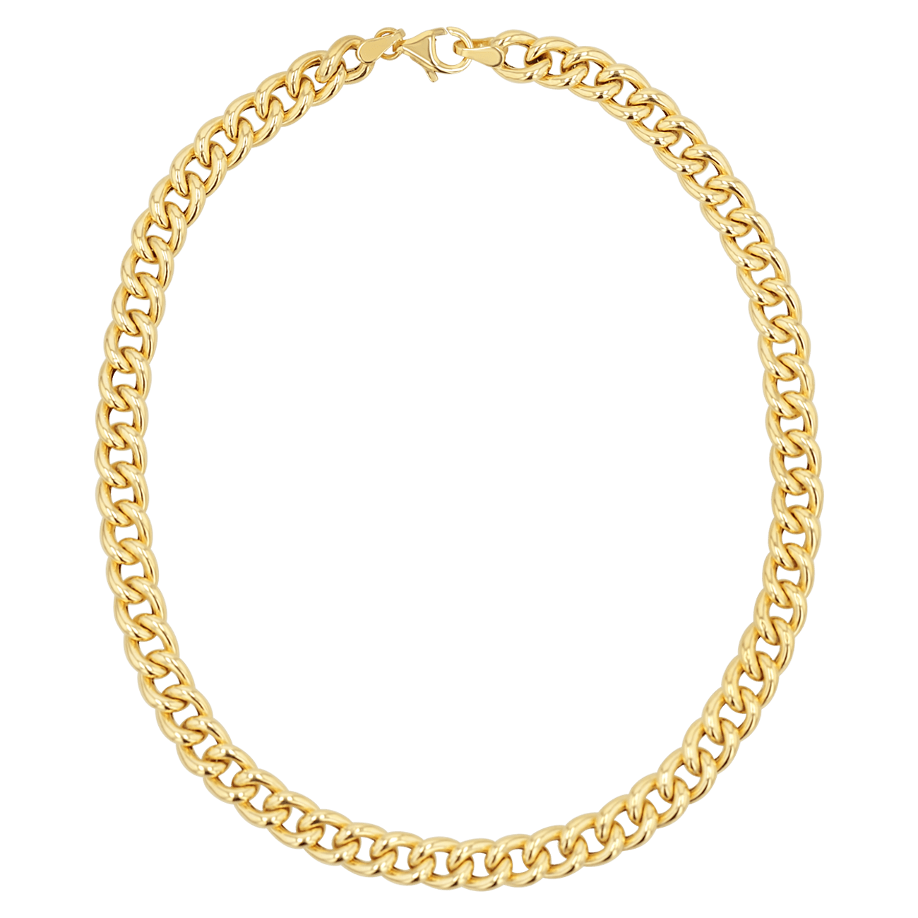 14K Miami Cuban Curb Link Anklet 5.5mm - Lotus Diamond