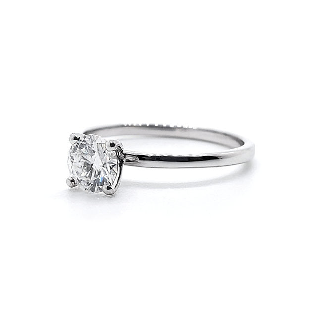 18K 4-Prongs Setting Lotus Diamond