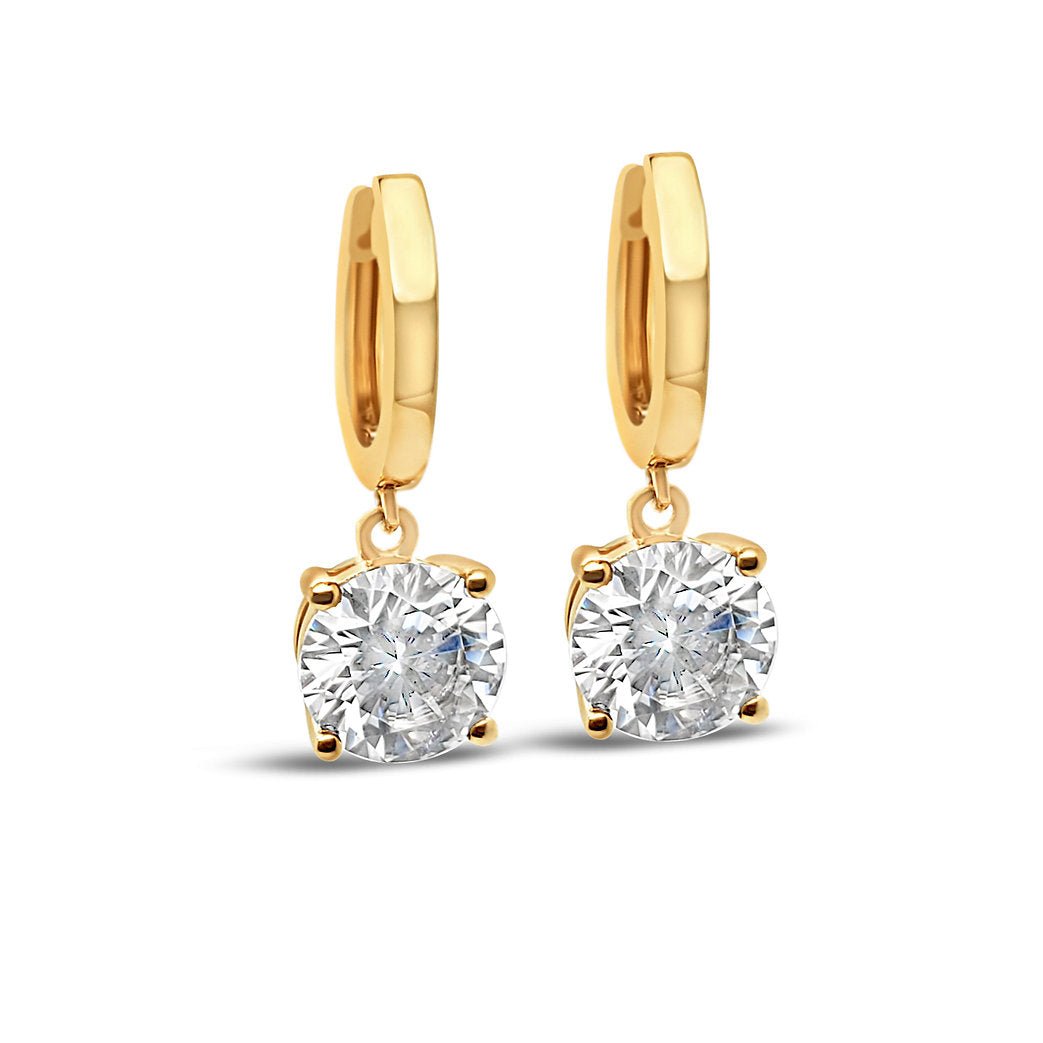 18K earrings setting - Lotus Diamond