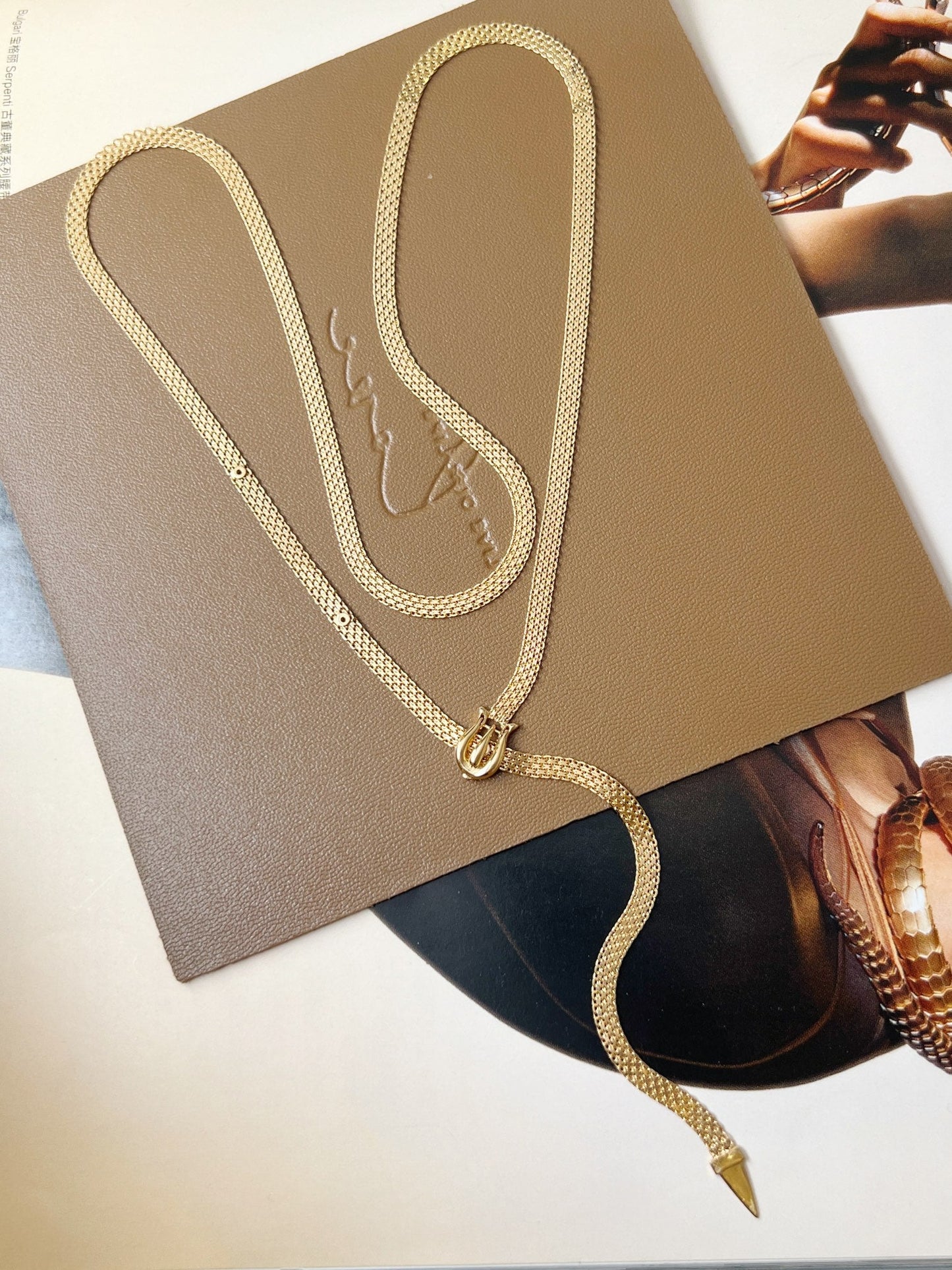18k gold Fashion necklace - Style A - Lotus Diamond