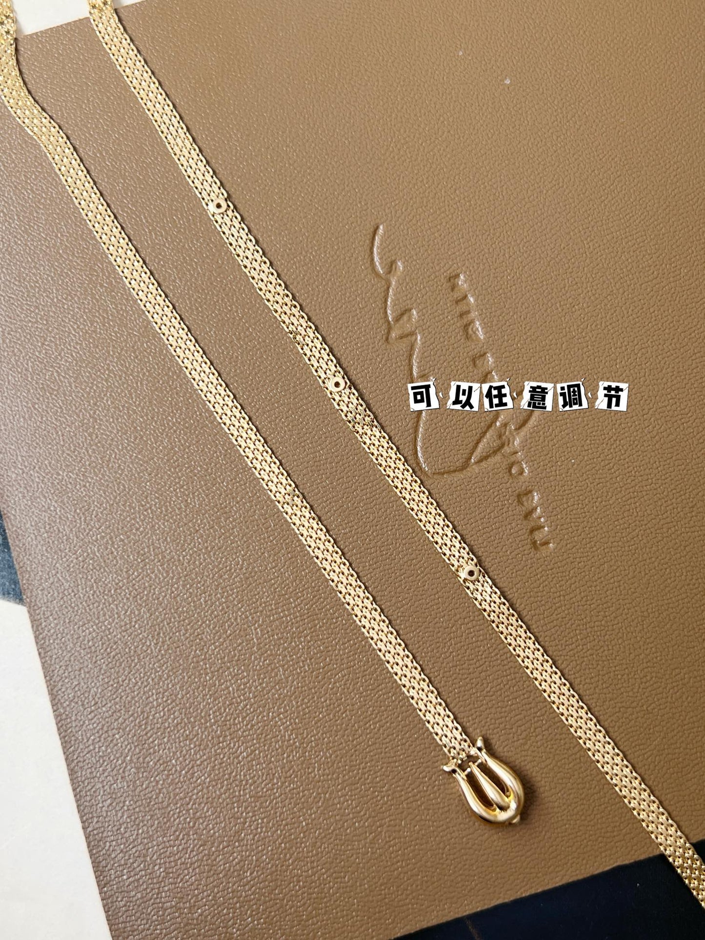 18k gold Fashion necklace - Style A - Lotus Diamond