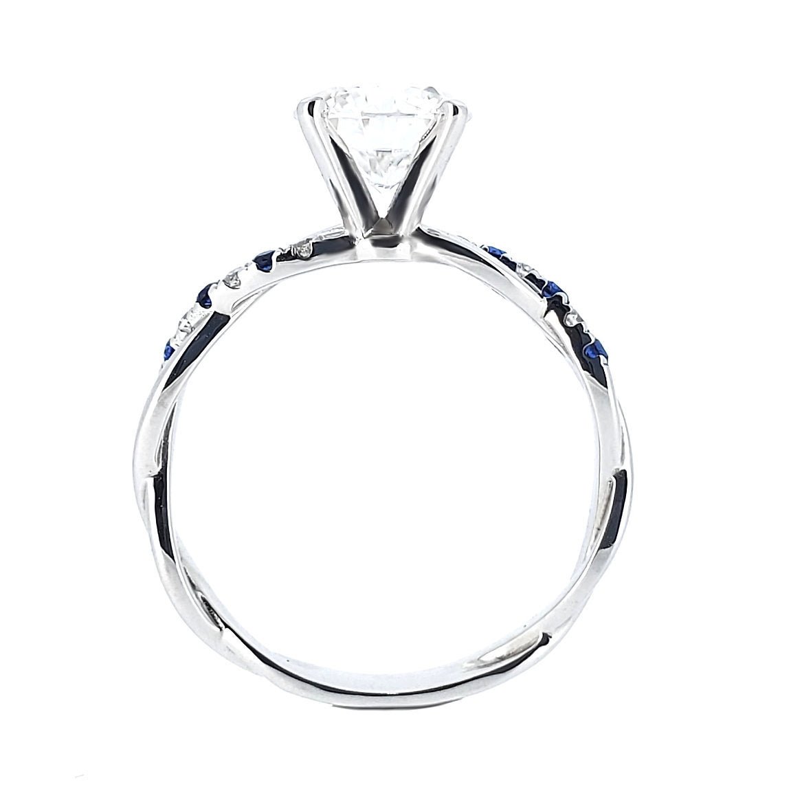 18K ring setting - Lotus Diamond