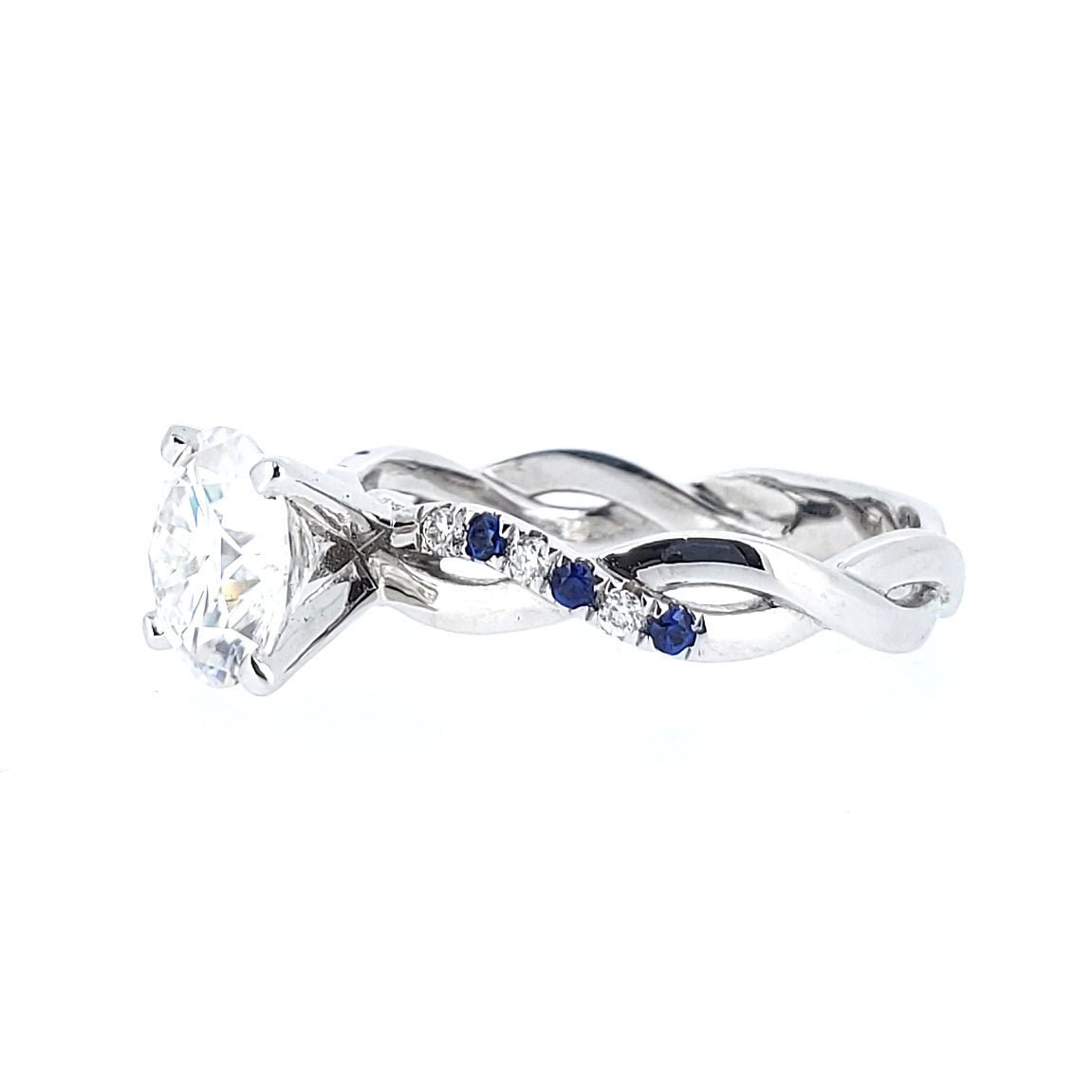 18K ring setting - Lotus Diamond