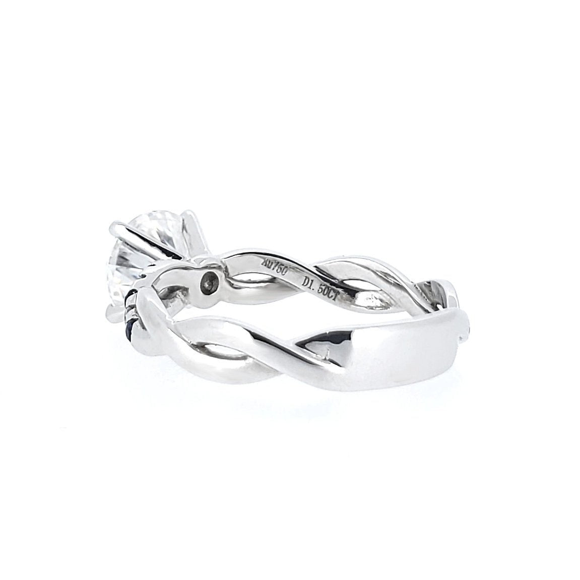 18K ring setting - Lotus Diamond