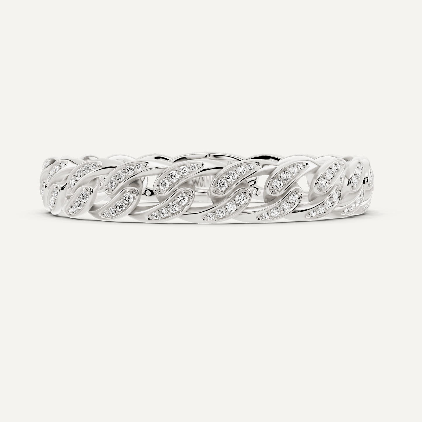 2 1/4 ctw Round Diamond Cuban Link Fashion Bracelet - Lotus Diamond