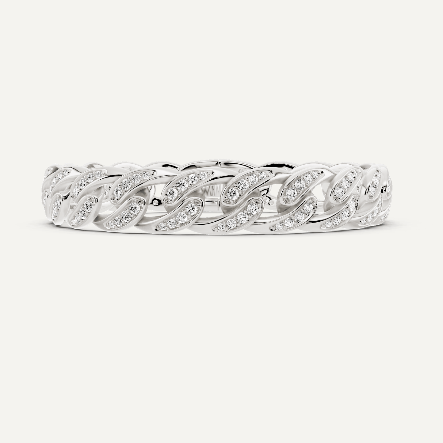 2 1/4 ctw Round Diamond Cuban Link Fashion Bracelet - Lotus Diamond