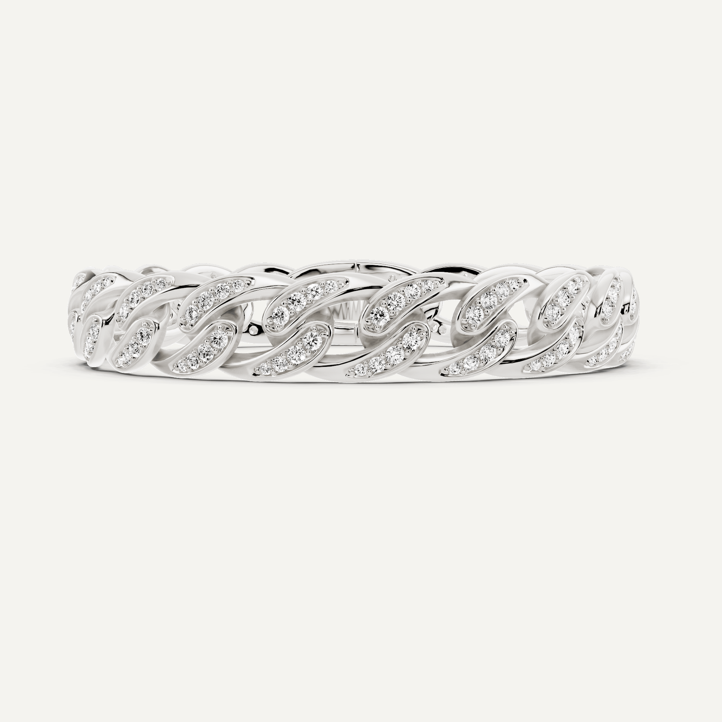 2 1/4 ctw Round Diamond Cuban Link Fashion Bracelet - Lotus Diamond
