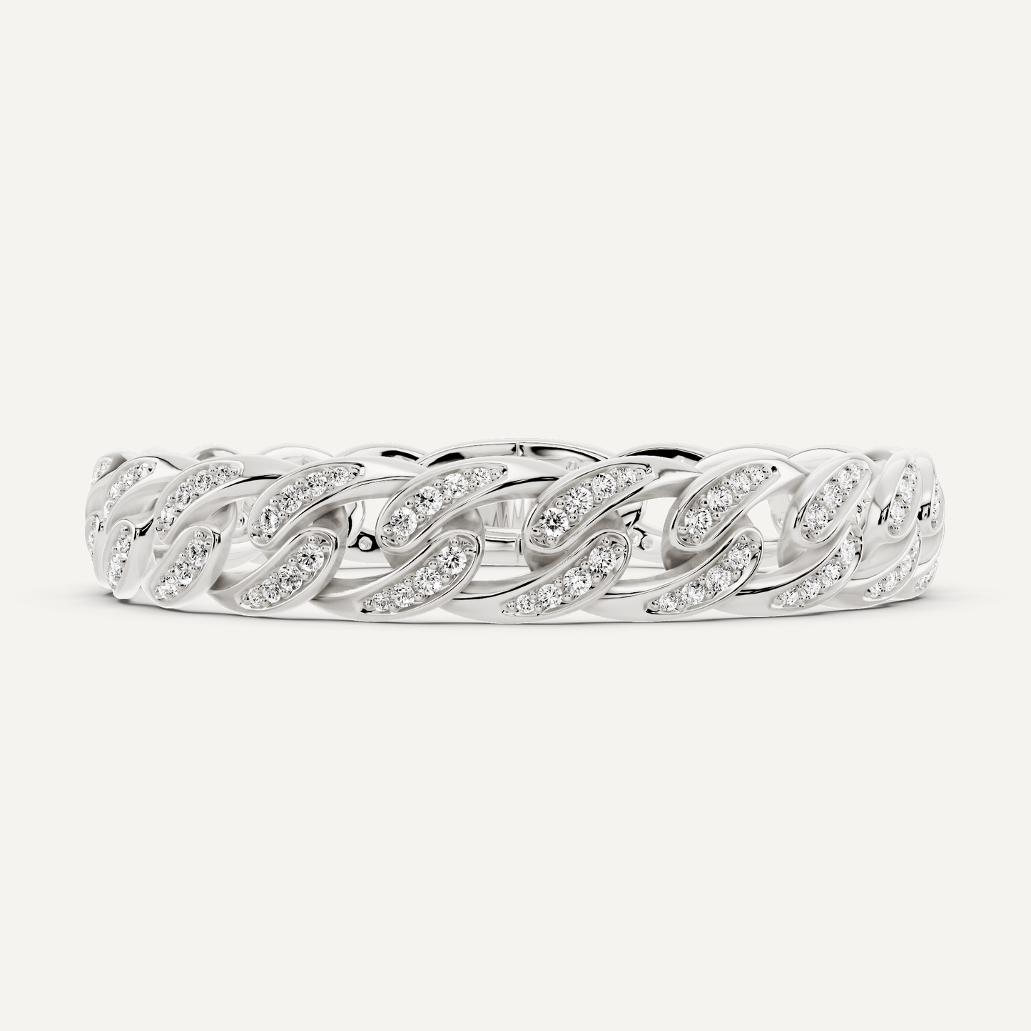 2 1/4 ctw Round Diamond Cuban Link Fashion Bracelet - Lotus Diamond