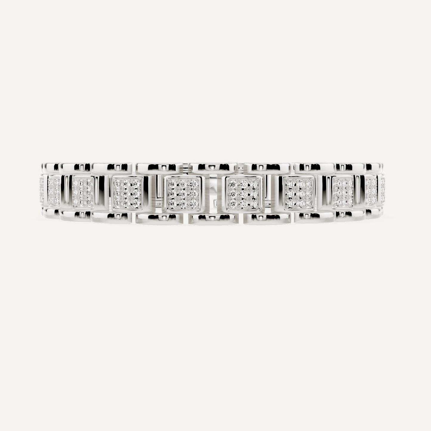 2 1/7 ctw Round Diamond Pave Fashion Bracelet - Lotus Diamond
