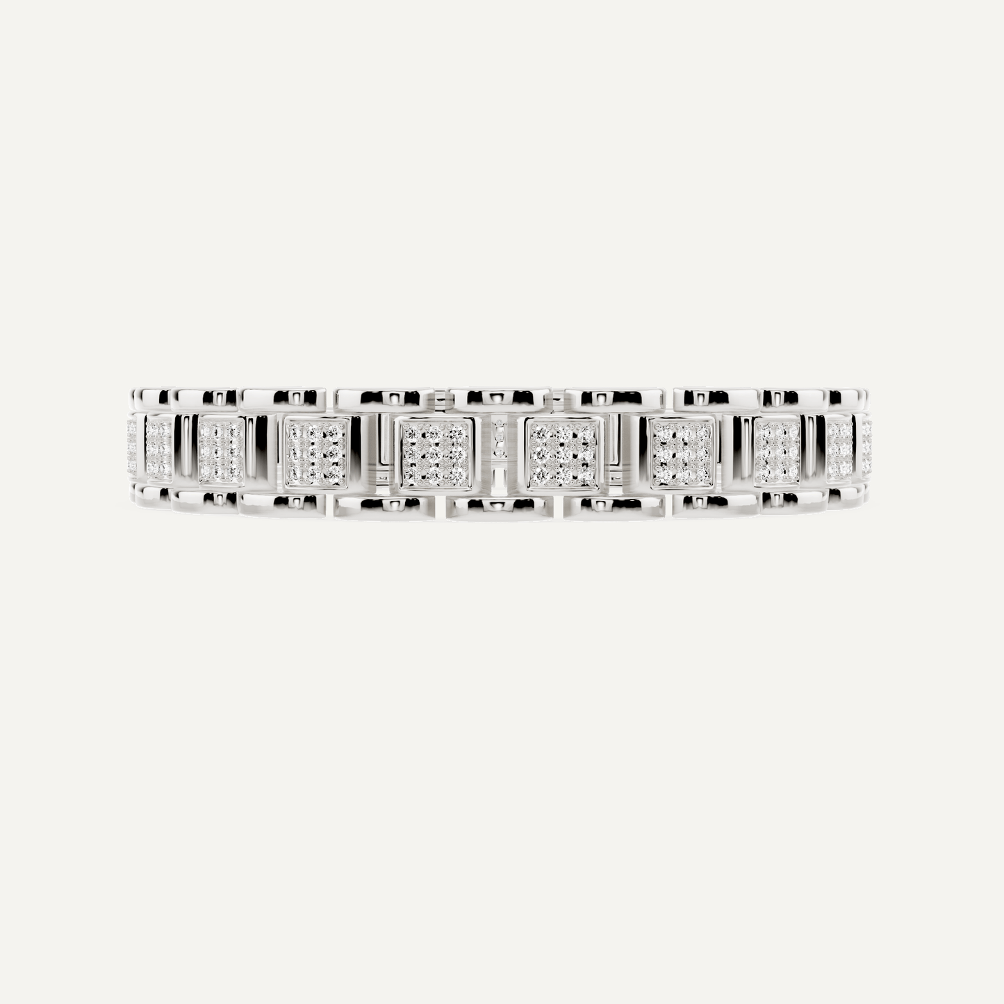 2 1/7 ctw Round Diamond Pave Fashion Bracelet - Lotus Diamond