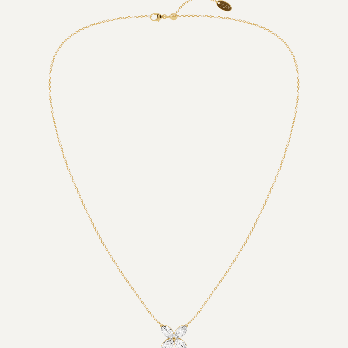 2 ctw Marquise Diamond Fashion Necklace - Lotus Diamond