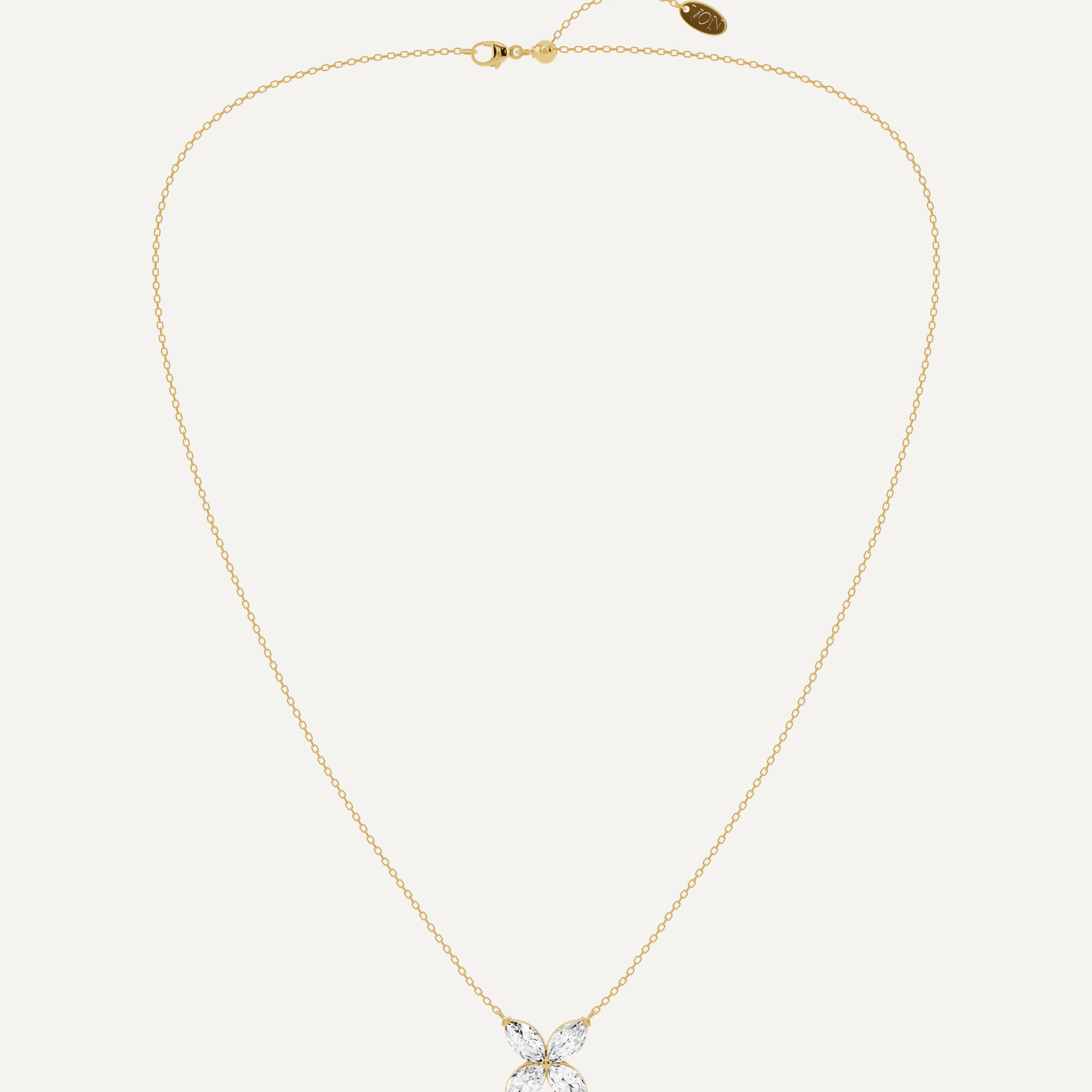 2 ctw Marquise Diamond Fashion Necklace - Lotus Diamond