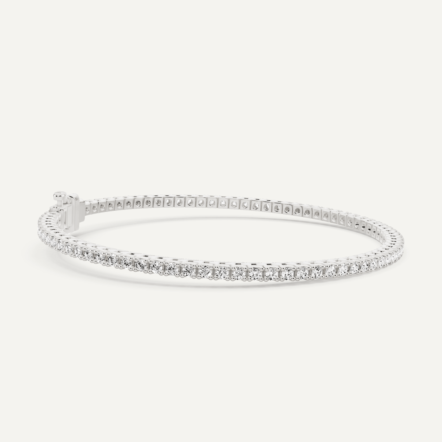2 ctw Round Diamond Four Prong Tennis Bracelet - Lotus Diamond