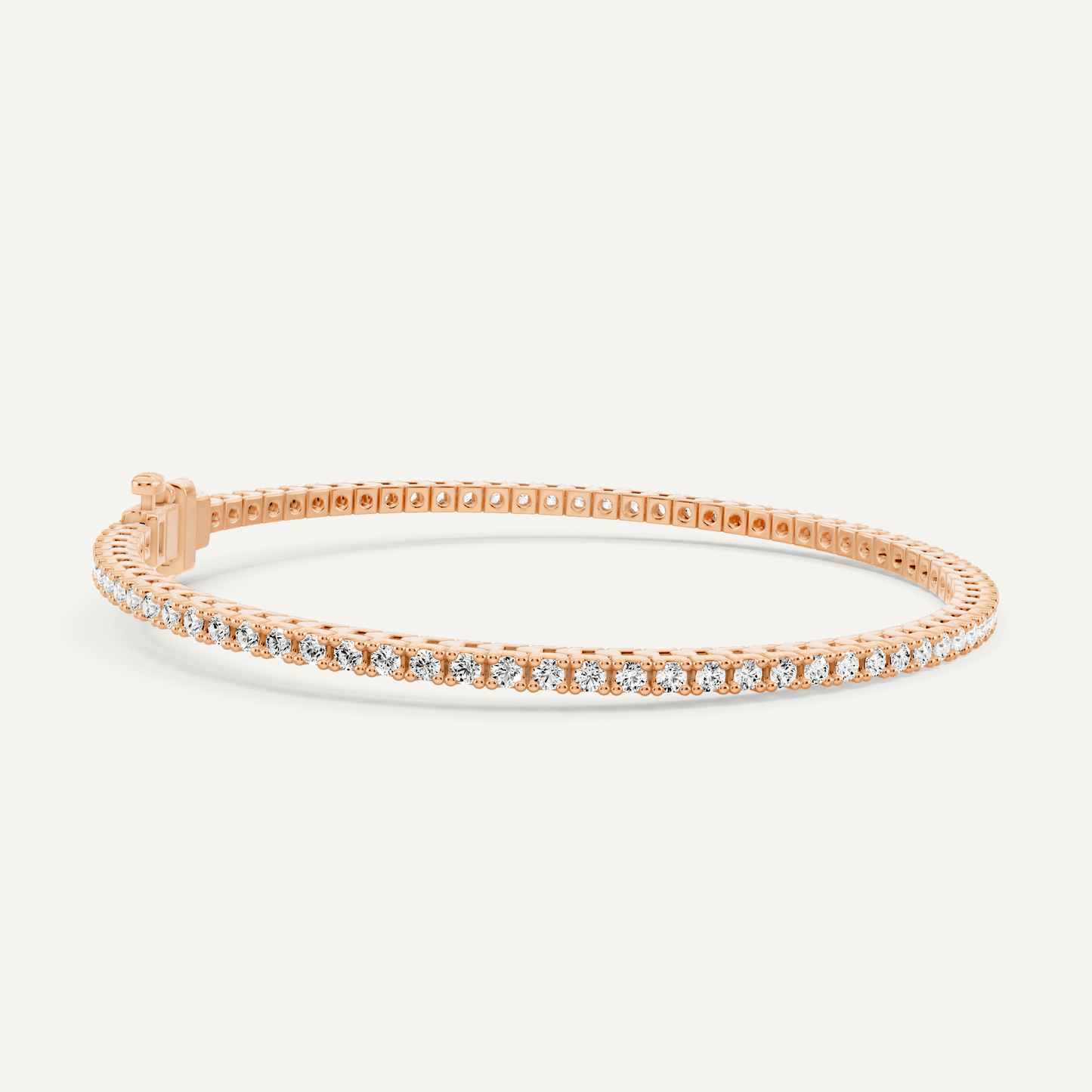 2 ctw Round Diamond Four Prong Tennis Bracelet - Lotus Diamond