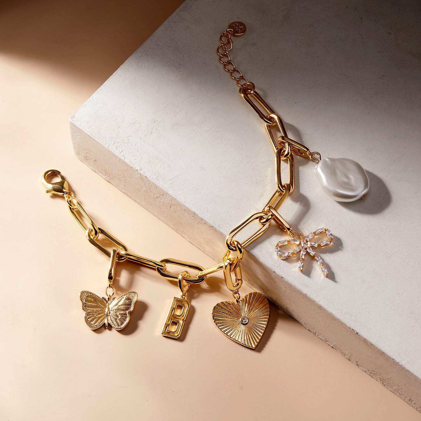 Cami Initial Charm Bracelet