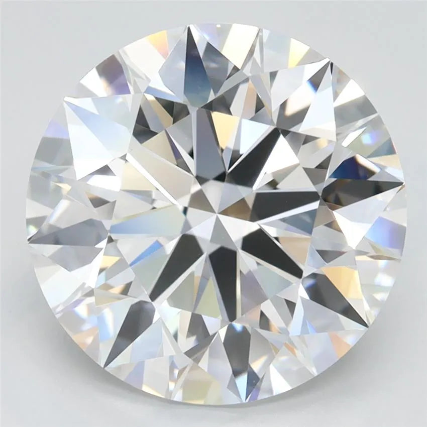 4.91ct Round Lab Grown Diamond (Colour D, Clarity VVS1, Cut EX, GIA Certified) Lotus Diamond