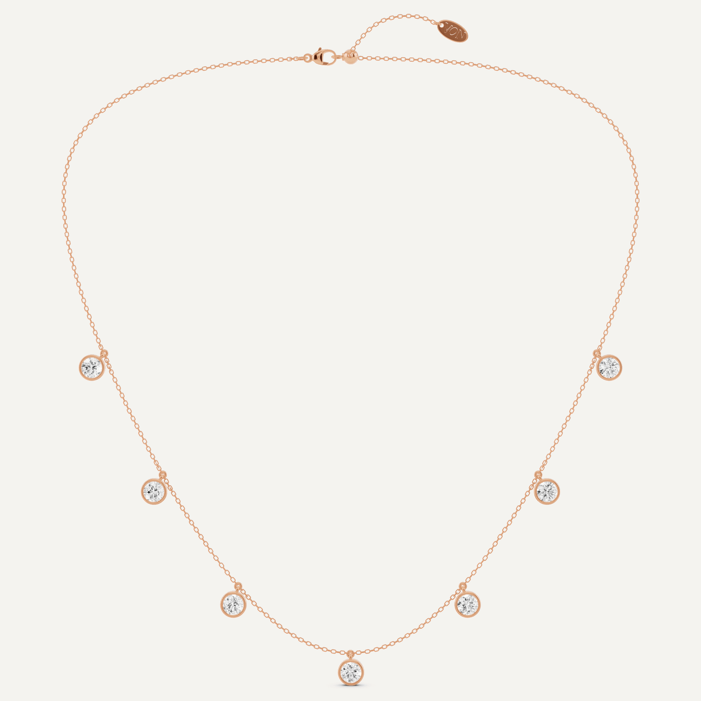 3 1/2 ctw Round Diamond Fashion Necklace - Lotus Diamond
