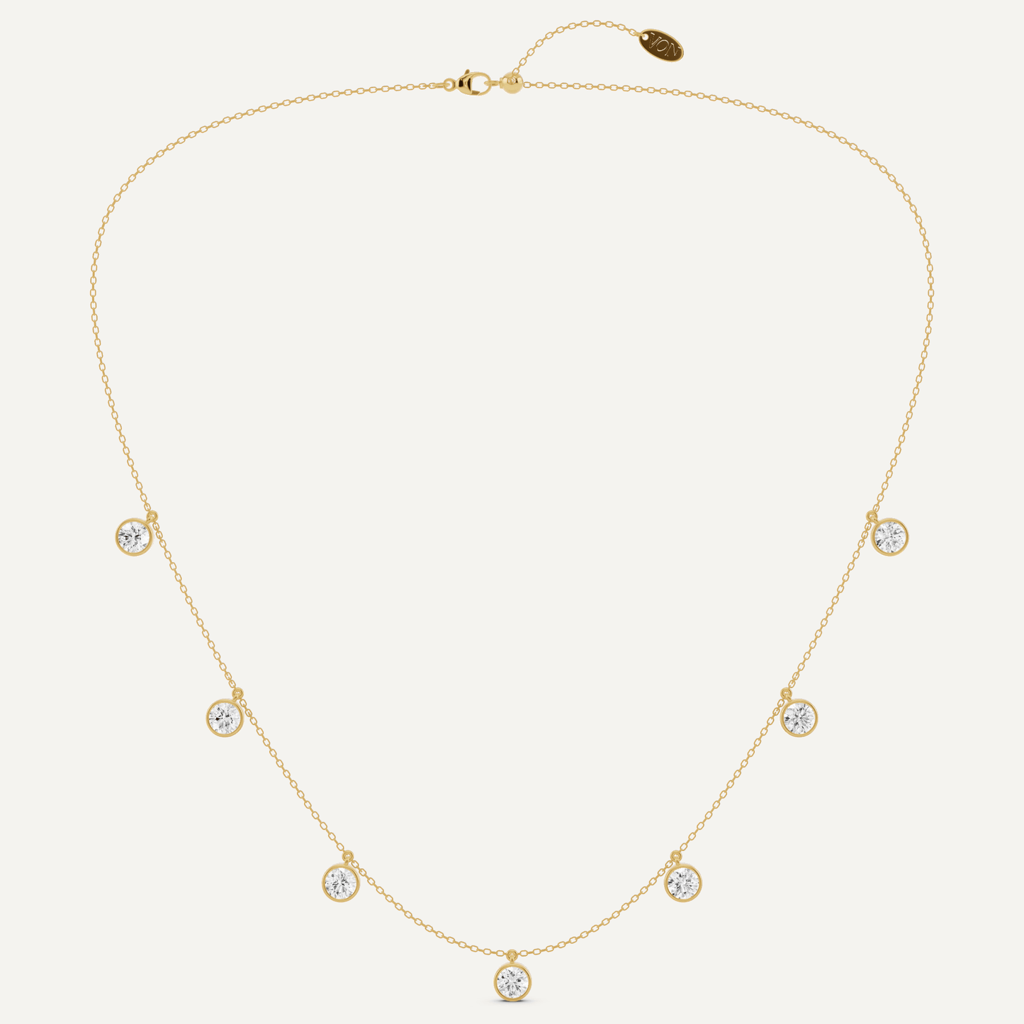 3 1/2 ctw Round Diamond Fashion Necklace - Lotus Diamond