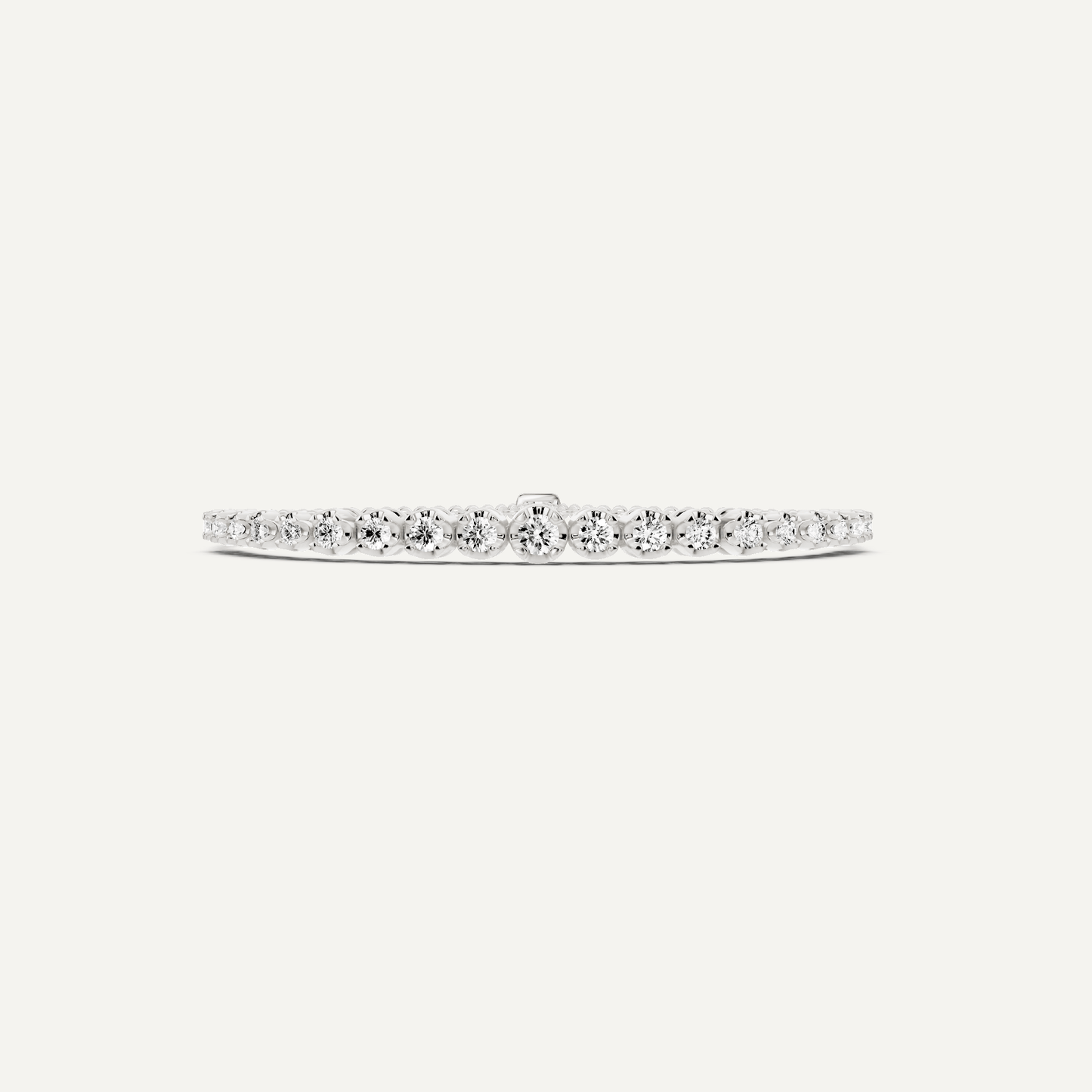 3/4 ctw Round Diamond Graduating Bolo Fashion Bracelet - Lotus Diamond