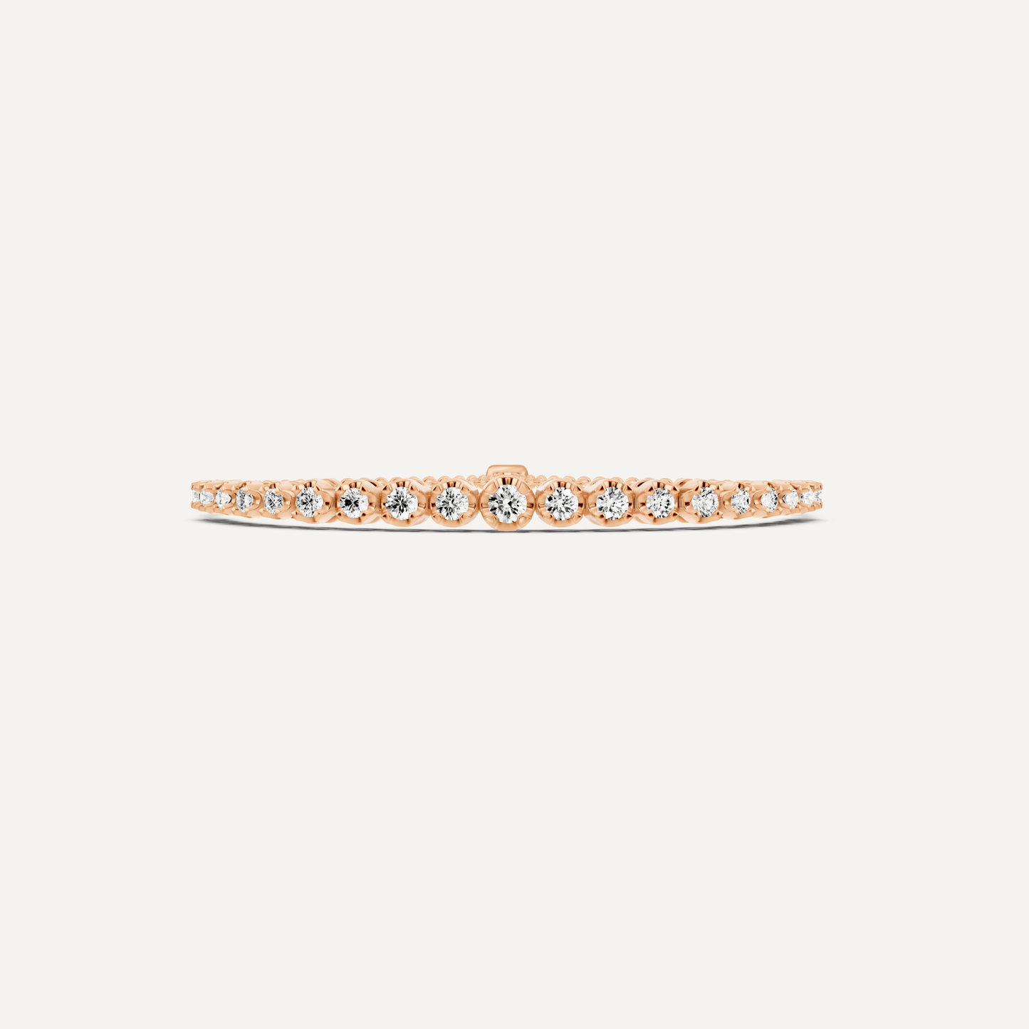 3/4 ctw Round Diamond Graduating Bolo Fashion Bracelet - Lotus Diamond