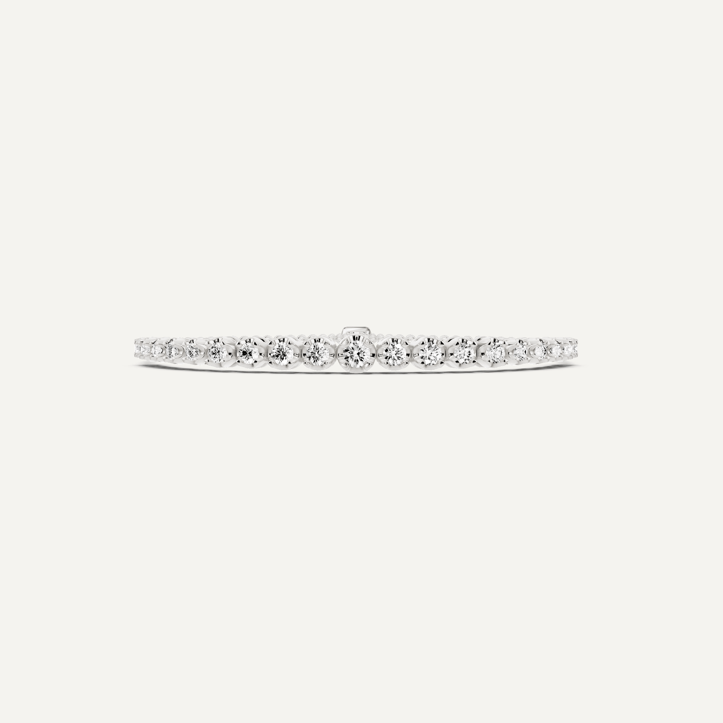 3/4 ctw Round Diamond Graduating Bolo Fashion Bracelet - Lotus Diamond