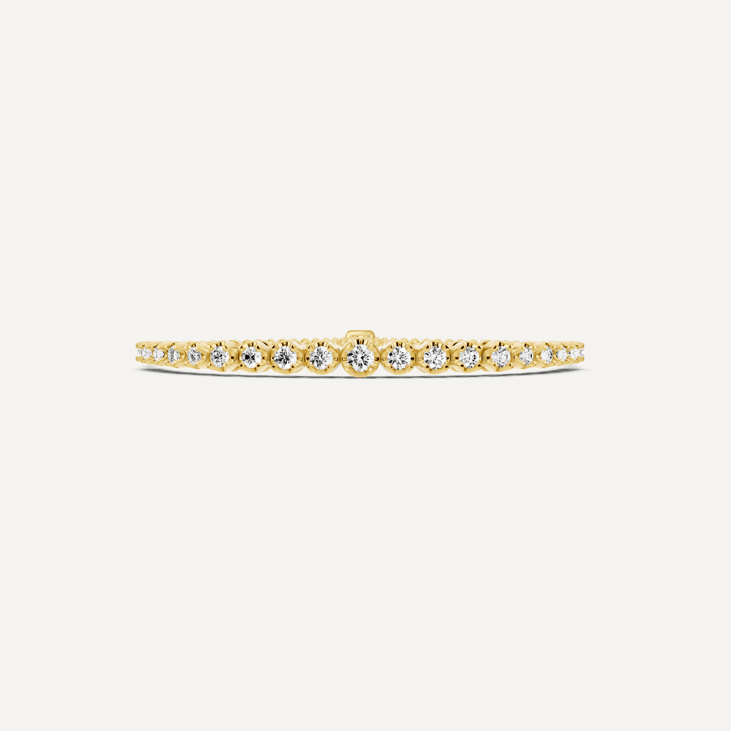 3/4 ctw Round Diamond Graduating Bolo Fashion Bracelet - Lotus Diamond