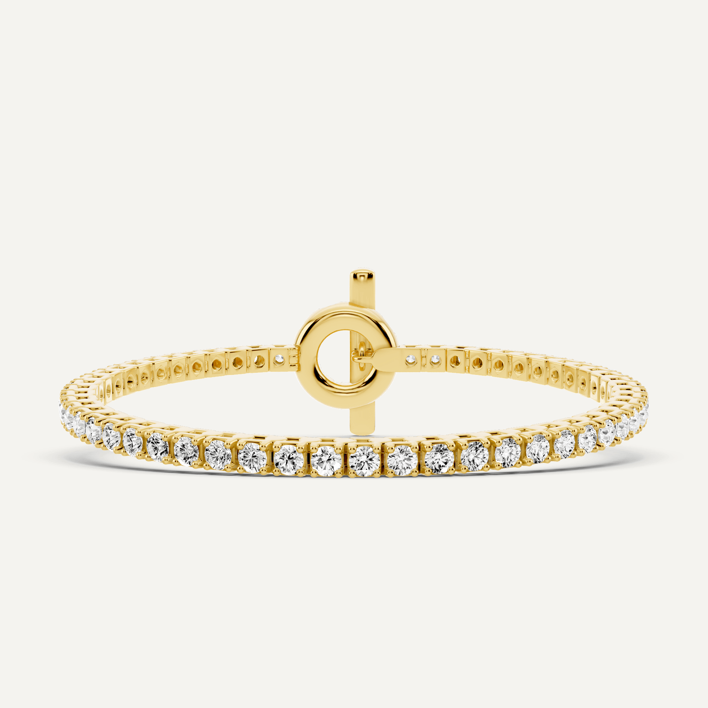 4 1/2 ctw Round Diamond Fashion Bracelet - Lotus Diamond