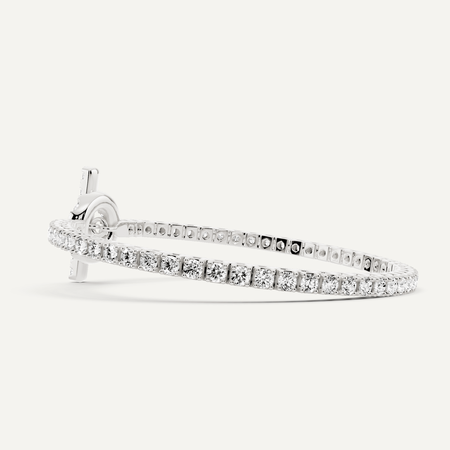 4 1/2 ctw Round Diamond Fashion Bracelet - Lotus Diamond