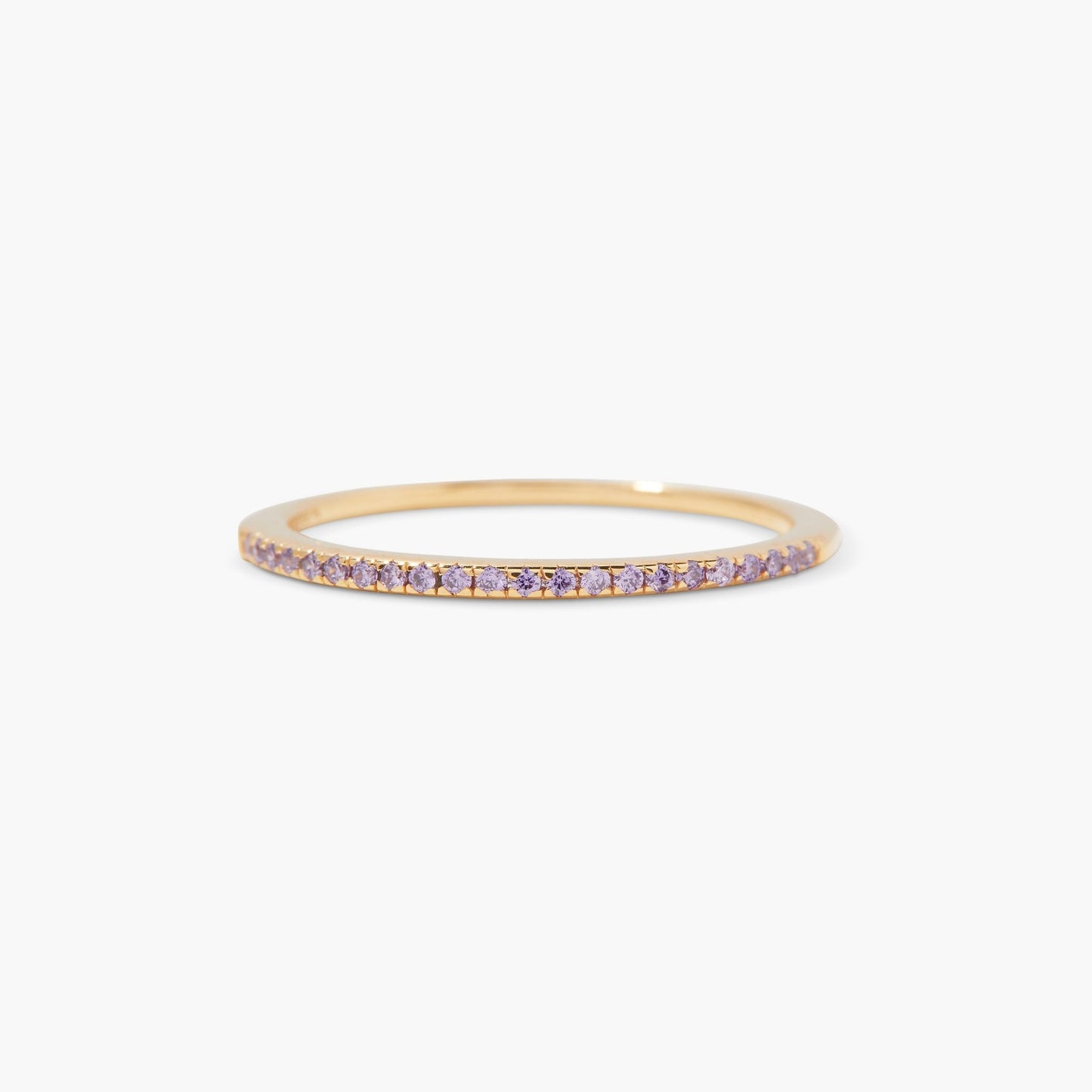Ariana Gold Birthstone Ring - Lotus Diamond