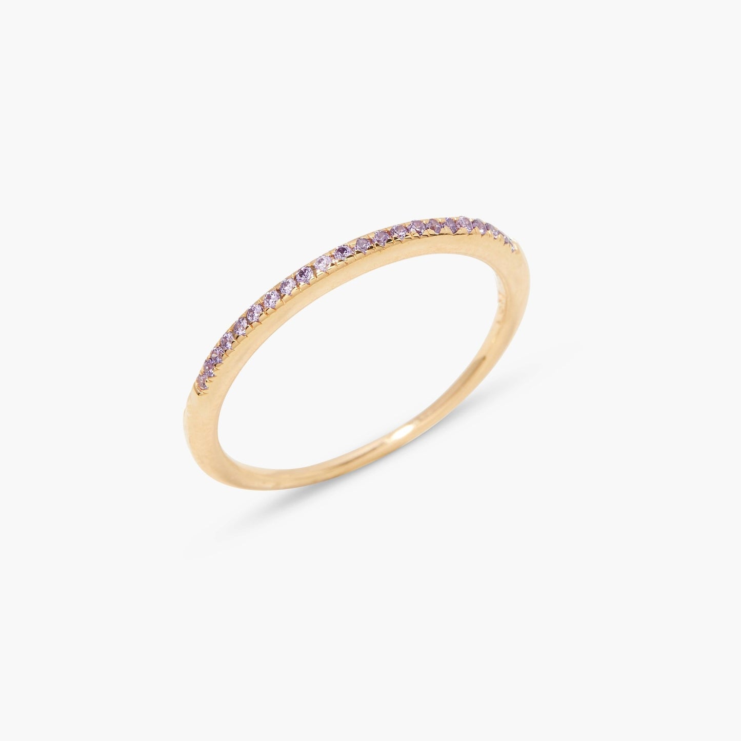 Ariana Gold Birthstone Ring - Lotus Diamond