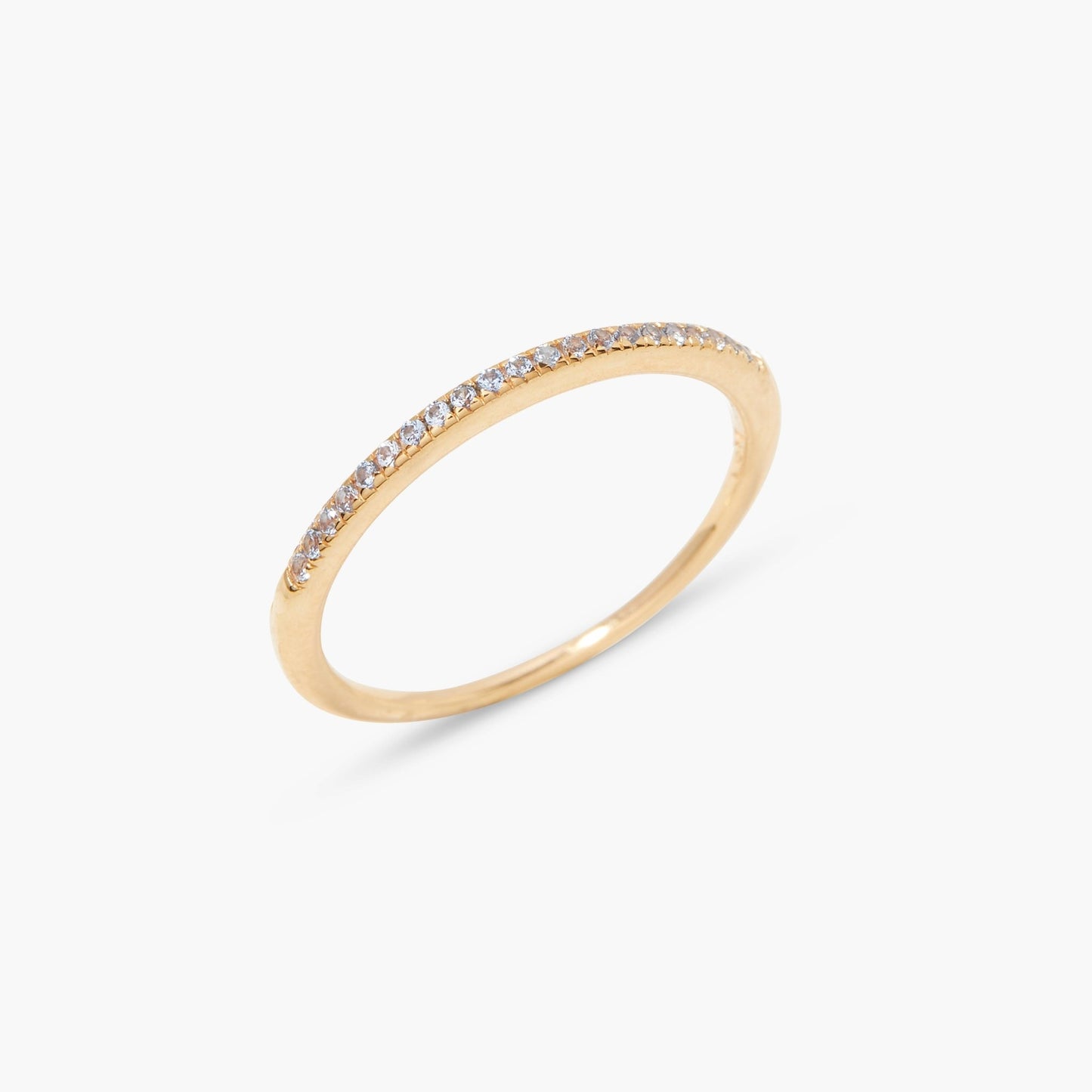 Ariana Gold Birthstone Ring - Lotus Diamond