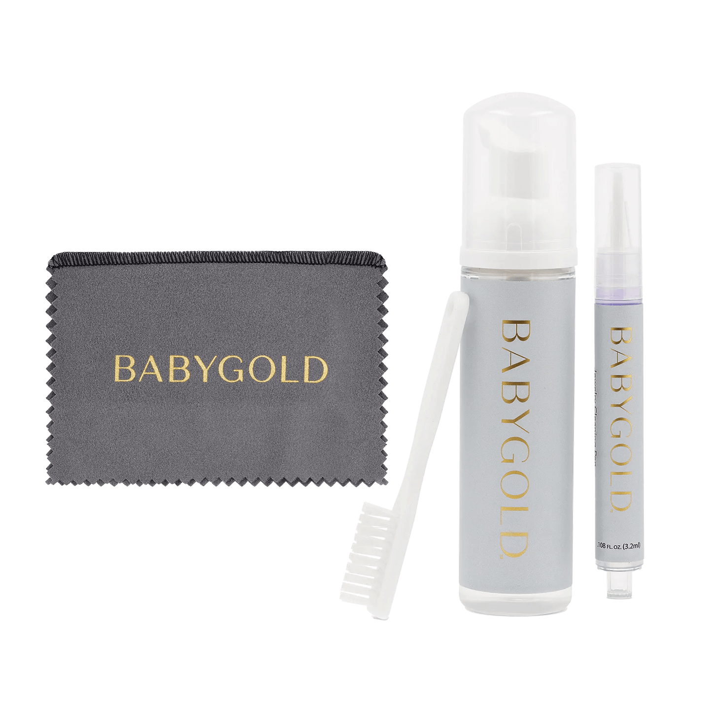BabyGold Jewelry Cleaner Bundle Kit - Lotus Diamond