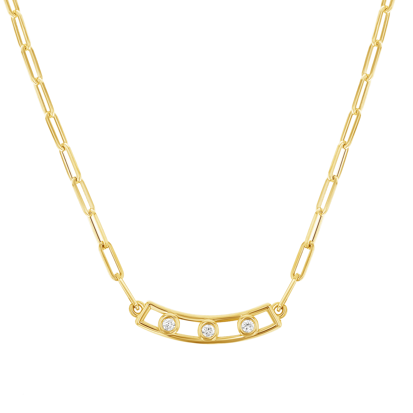 Bubble Diamond Necklace - Lotus Diamond