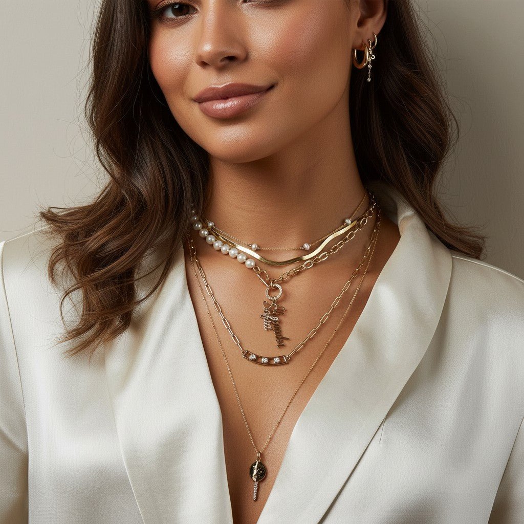 Bubble Diamond Necklace - Lotus Diamond