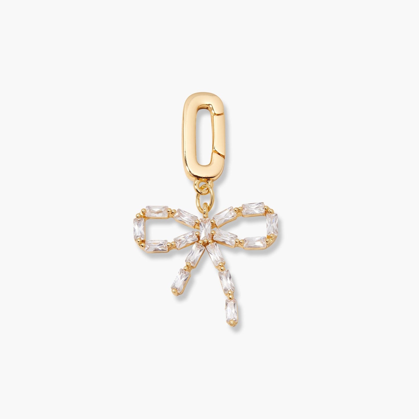 Cami Bow Charm - Lotus Diamond