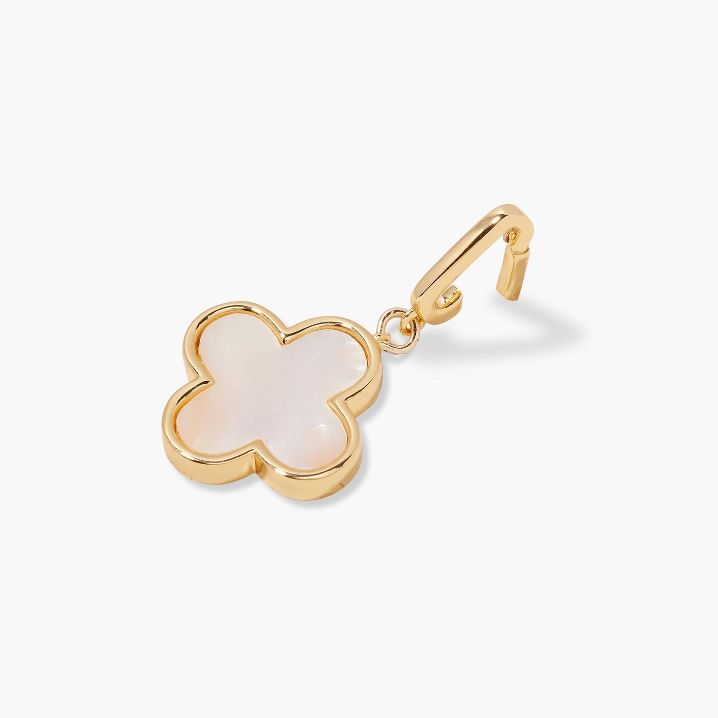 Cami Clover Pearl Charm - Lotus Diamond