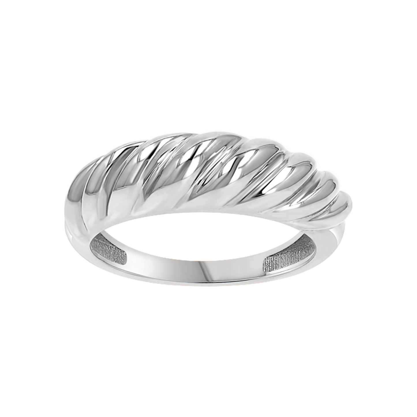 Celine Croissant Ring - Lotus Diamond