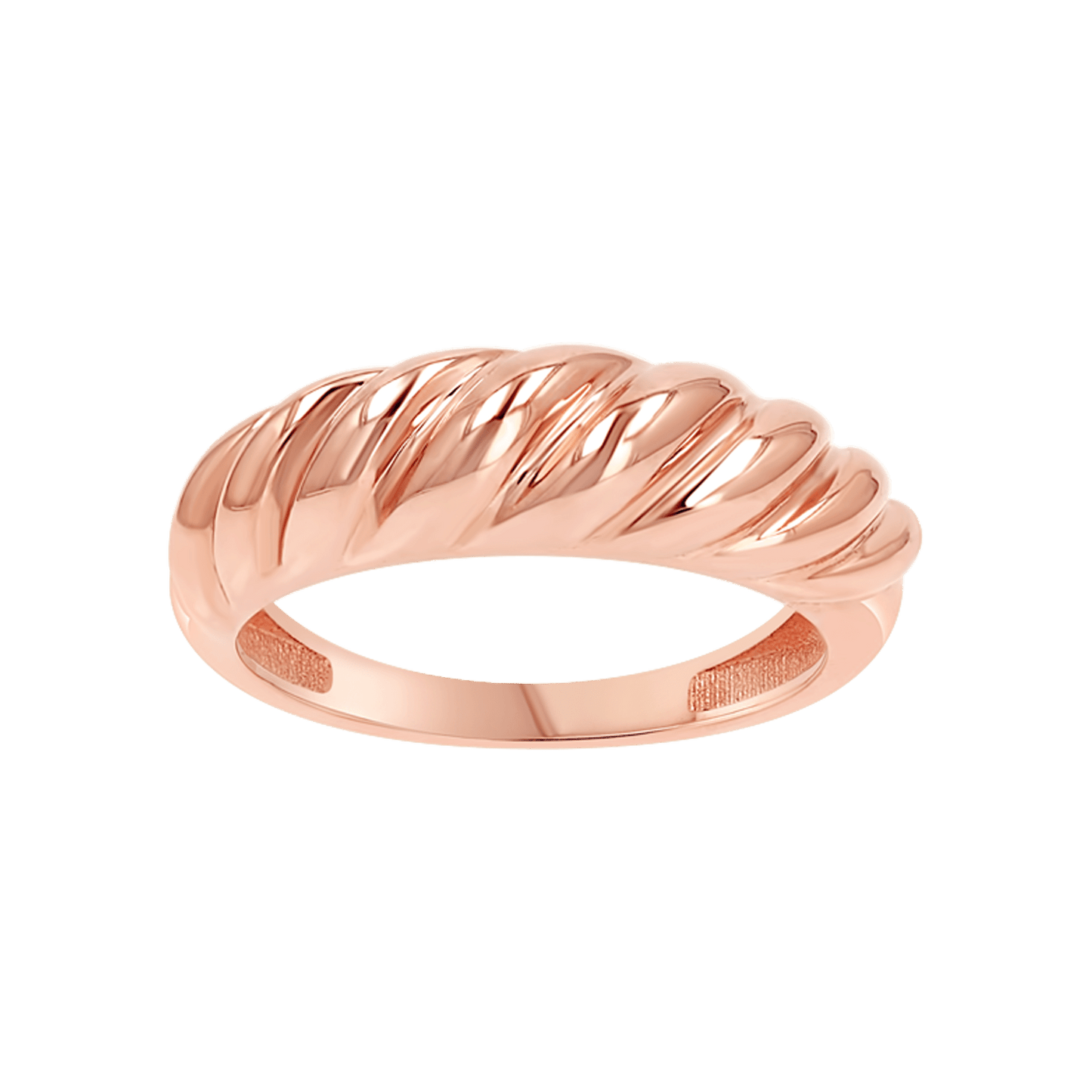 Celine Croissant Ring - Lotus Diamond