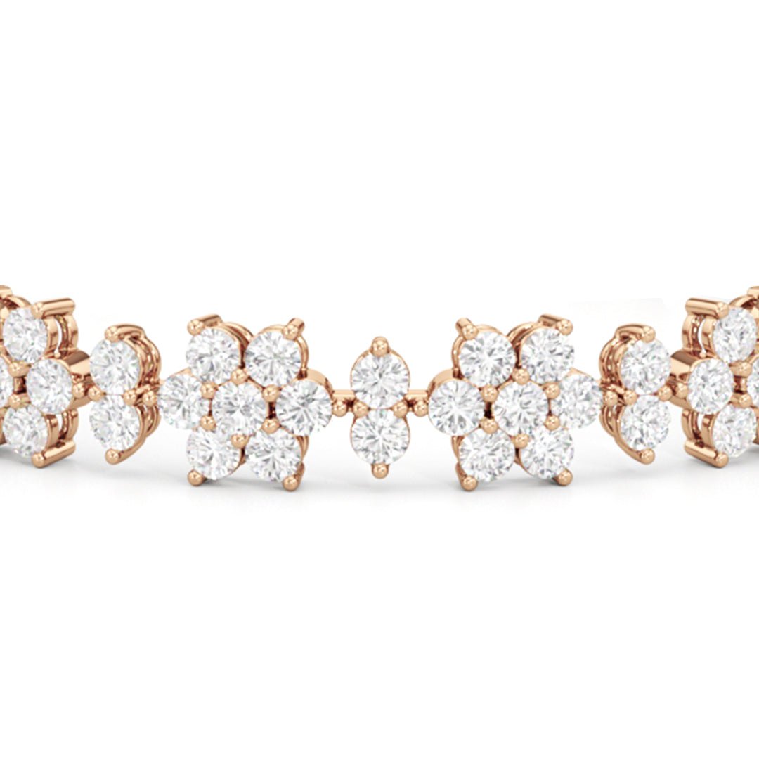 Cherry Blossom Bracelet - Lotus Diamond