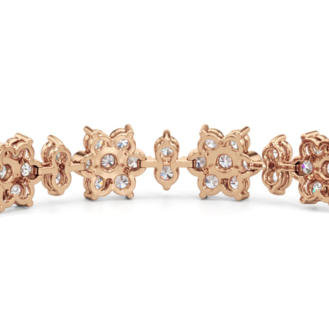 Cherry Blossom Bracelet - Lotus Diamond