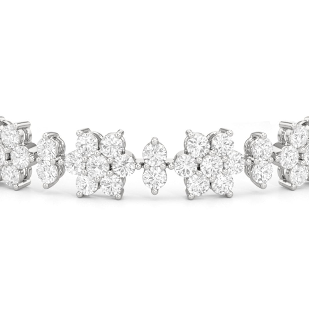 Cherry Blossom Bracelet - Lotus Diamond