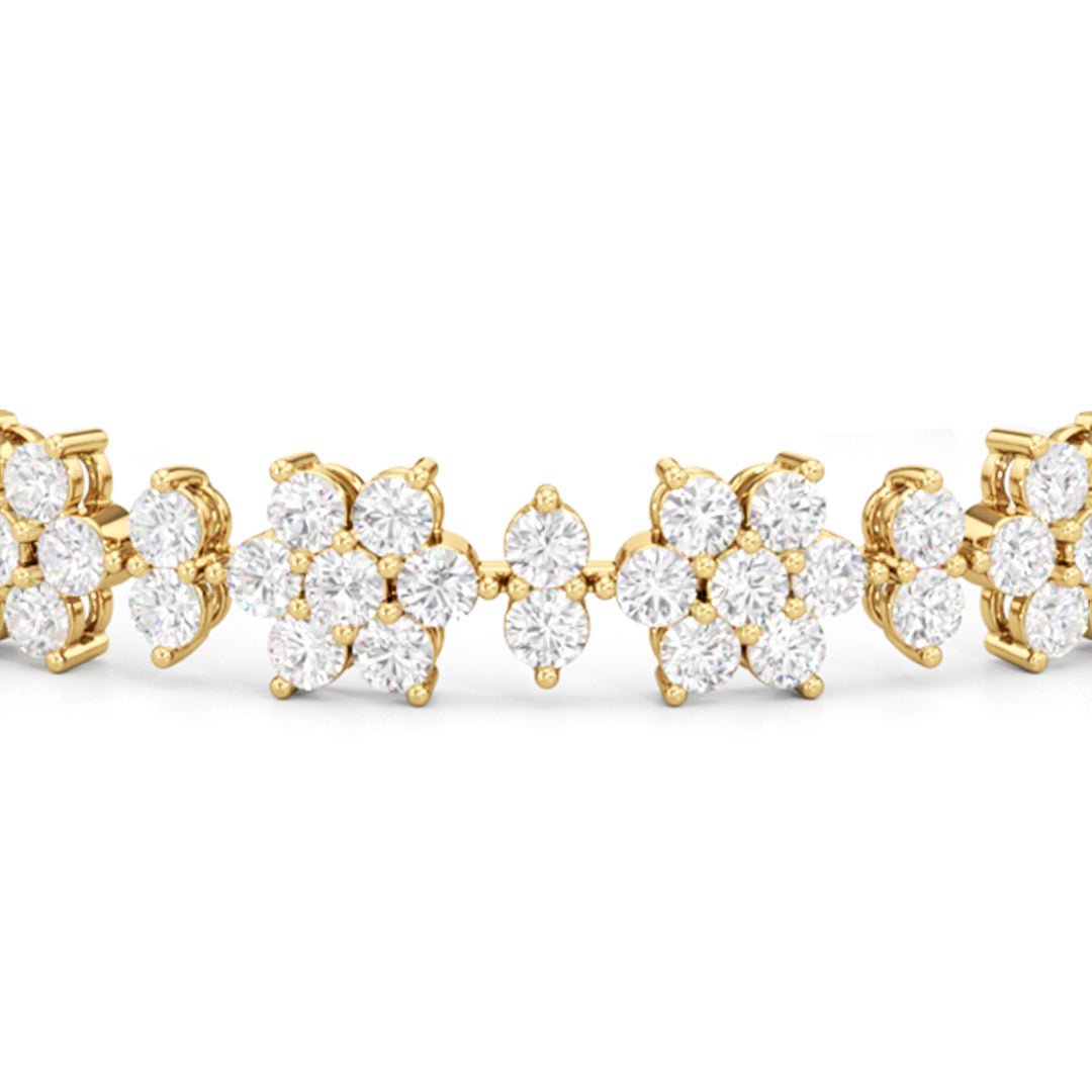 Cherry Blossom Bracelet - Lotus Diamond