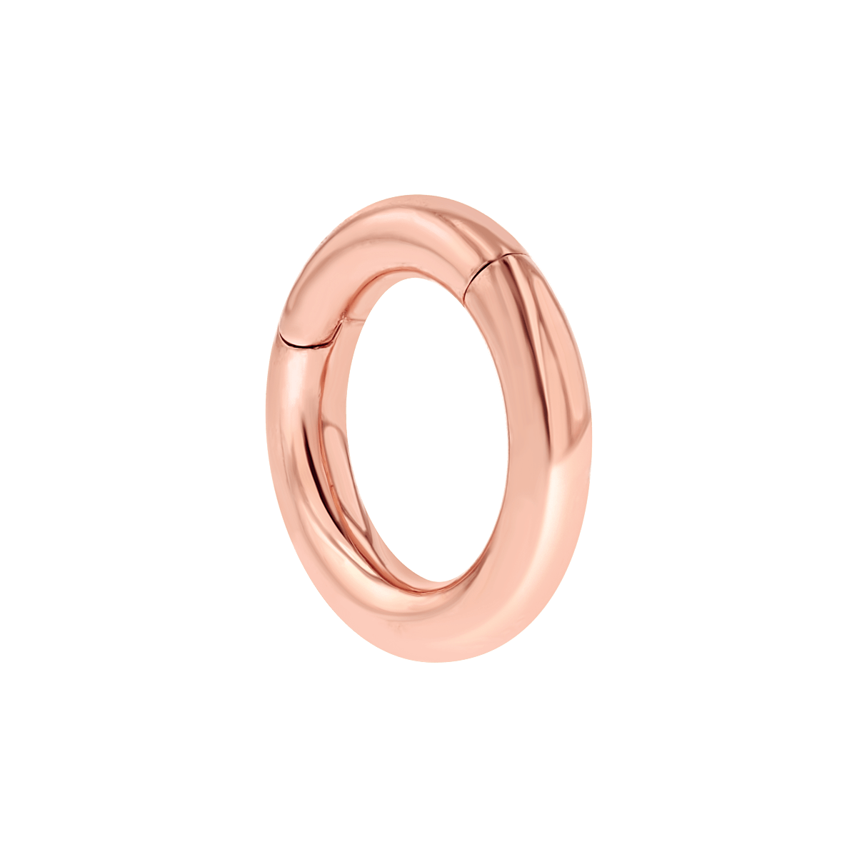 Chunky Round Charm Connector Clasp - Lotus Diamond